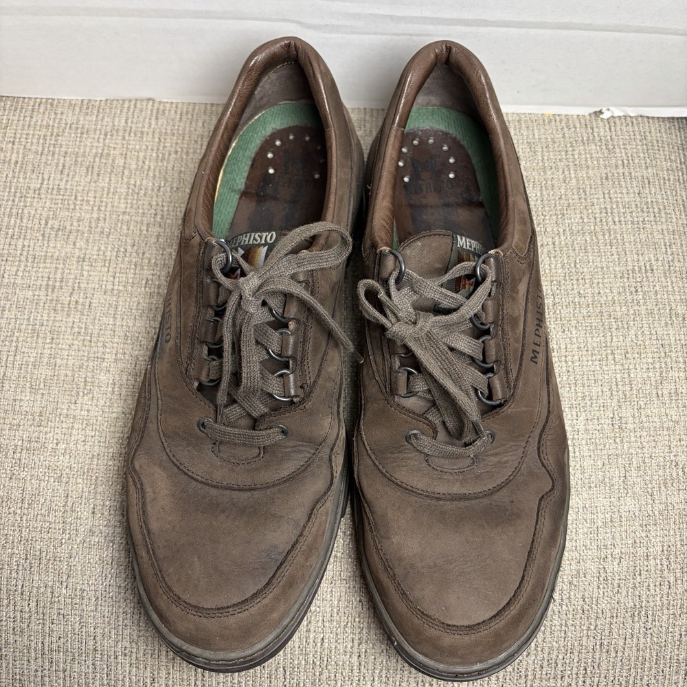 MEPHISTO RUNOFF LEATHER AIR BAG SYSTEM Men's Size 10  SNEAKERS AIR JET COMFORT
